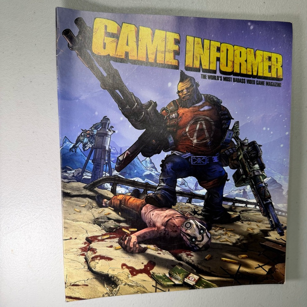Game Informer Magazine Borderlands 2 Salvador Cover Video Game Collectible